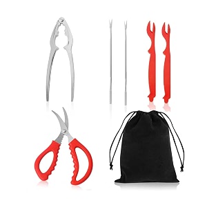 7 pcs crab tool for eating crab crackers and tools set with crab leg cracker tool seafood kit for home restaurants picnics gifting