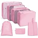 7 Pcs Foldable Luggage and Laundry Bag