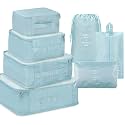 7 Pcs Foldable Luggage and Laundry Bag