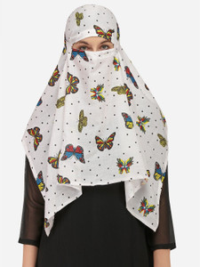 7 seasons printed rayon women scarf