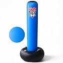 70'' Inflatable Punching Bag, Freestanding Boxing Bag with Stand