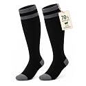 Merino Wool Compression Socks for Women and Men, 15-20 mmHg Knee High