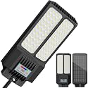 7000W Solar Street Light - Commercial Solar Lights Outdoor Waterproof, 200pcs High Brightness LEDs, Solar Parking Lot Lights Dusk to Dawn for Yard Garden with Motion Sensor - 1 Pack