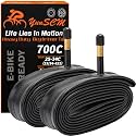 700C Heavy Duty Bike Tubes 700x25C/28C/32C/34C AV48mm (25/34-622) 2-PCS