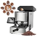 700W Electric Coffee Roaster for Home & Commercial Use, 200g Capacity, Digital Display, Smokeless Design, Removable Cooling Tray, Automatic & Manual Control