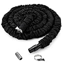 70424,28FT RV Macerator Hose, 1-Inch ID Retractable Camper Sewer Hose Compatible with Thetford Sani-Con 62-5800, RV Sewer Hose Replacement with Pre-Installed Nylon Protective Sleeve