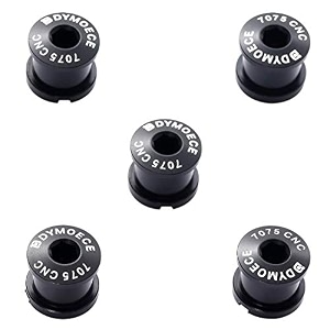 7075 aluminum alloy double chainring bolts for road mtb bicycle m8 crankset