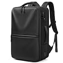 70L Vacuum Seal Travel Backpack Expandable Air Compression System, Water Resistant Airline Approved Carry-On Suitcase Luggage, Black - Vacuum Pump Included