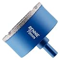 70mm Diamond Hole Saw Drill Bit With Tri Shank For Porcelain Tiles Ceramic Slate Stone Granite Marble Glass. Diamond Core Holesaw/Hole Cutter