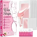 70PCS Wax Strips - 60 Facial &amp; 10 Body Waxing Kit for Women