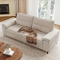 Upvilla 88.9734 Modern Couches for Living RoomBeige