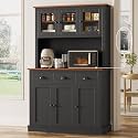 7134 Kitchen Hutch with Charging Station and