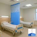 72" W X 84" L /5 X 7FT Hospital Curtains with Grommet Top