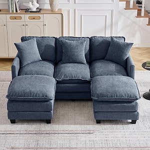 72 Cloud 3 Seater Couch with 2