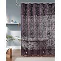 72 Inch Gothic Shower Curtain with Valance. SH Purple 72