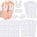 72 Pcs Callus Cushions for Feet - Soft, U Shape Metatarsal Pads for Pain Relief - Adhesive Coin Pads Protect Calluses from Shoes Rubbing - For Women & Men