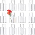 72 Pcs Thin Cylinder Vase Set for