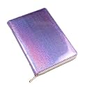 72 Slots Holographic Nail Plates Holder Case Stamping Templates Organizer Square &amp; Round Printing Molds Collection Manicure Tool Accessorie (Purple)