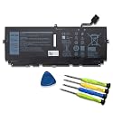 722KK 52Wh Laptop Battery Replacement for Dell XPS 13 9300 2020 Edition XPS 13 9310 2020 XPS 13 9380 2020 Edition P117G P117G002 P117G001 Series WN0N0 0WN0N0 2XXFW 02XXFW FP86V 7.6V 6800mAh