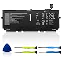 722KK Laptop Battery Compatible with Dell XPS 13 9300 (2020) XPS 13 9310 (2020) XPS 13 9380 (2020) Series P117G P117G002 P117G001 0WN0N0 WN0N0 02XXFW 2XXFW FP86V 52Wh 6800mAh 7.6V