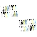 Healeved 72pcs Electric Shaver Cleaning Brush Razor Cleaning Brush Razor Duster for Men