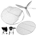 7436 7441 Grill Grates 7444 Kit for Weber 22"/22.5" Kettle Charcoal Grill