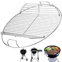 7436 Hinged Cooking Grate for Weber 22" Kettle &amp; Other 22" Charcoal Grills