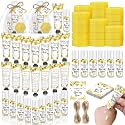 75 Pcs/25 Sets Bee Theme Baby Shower Favors, Honeycomb Soap Gifts