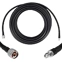 75ft N Male to SMA Male Cable, SMA to N Cable 50 ohm Ultra Low Loss KMR240 Coaxial Cable for WiFi Router, GPS Receiver, Antenna, Signal Booster Use