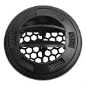75mm Air Vent Outlet for RV Bus and Marine For HVAC, Adjustable Duct Hose with Rotatable Closeable Air Outlet, ABS Air Vent Pipe for Bus Climate Control(Φ100/75 with grille)