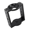 75mm Aluminum Bowl Riser Adapter for Tripod Head – 5.3in Height Boost, 10kg Load