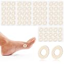 75pcs Corn Cushions, Corn Pads for Toes Latex Sponge Foot Callus Pads