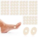 75pcs Corn Cushions, Corn Pads for Toes Latex Sponge Foot Callus Pads
