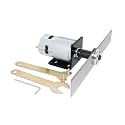 775 Gear Motor 12V/24V Kit Sawing Machine DC Circular Saw Mini Table Saw for Hobbies Saw Blade for Cutting/Polishing