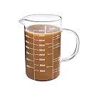 77L 2 Cup Glass Measuring Cup (0.5L), High Borosilicate Glass Measuring Cup