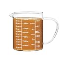 77L High Borosilicate Glass Measuring Cup, Liquid Measuring Cup (0.7L)