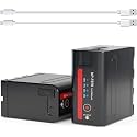 7800mAh NPF970 Battery Compatible with Atomos Ninja V Shinobi II Monitor