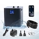 79 Gallon Aquarium Chiller, Fish Tank Chiller,1/3 HP Active Aqua Chiller for Axolotl, Aquarium Cooler with LED Display, Pipe, Water Pump, Remote Control