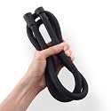79 Inches Black Silicone Shower Hose Extra Long For Cleaning