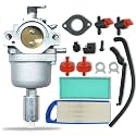 795873 792768 Carburetor Replaces For Craftsman LT1000 LT2000 LT3000 LT1500 15.5HP 16HP 17.5HP 18HP 18.5HP 19.5HP 20HP Lawn Mower Engine Compatible with Nikki 595210 592226 590399 697203 699475 Engine