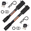 TowWorks 79852 Keyed Alike 5/8" Trailer Hitch Lock Set for Adjustable Channel Mounts, Double Safety Heavy Duty Tow Hitch Receiver Locking Pins fit Class III - V Hitches
