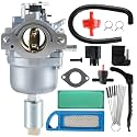 799727 Carburetor Replacement for B&S 791858 792358 794572 698620 793224 697190 697141 for Craftsman Lawn Tractor Mower 14 15 16 17 17.5 18 HP with Cleaning Brush