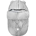 7AM Enfant Universal Stroller Footmuff - Water Repellent Winter Bunting Bag for Car Seats, Soft Micro-Fleece &amp; Plush Lined for Baby Boy &amp; Girl | BebePOD