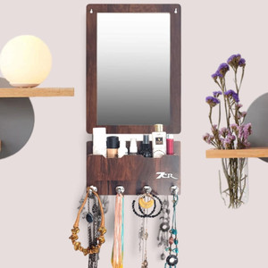 7CR mirror with shelf Engineered Wood Dressing