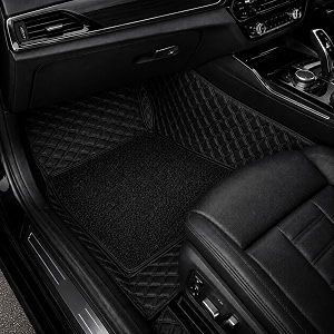 7d car floor mat for mahindra xuv 700 5-seater 2021-2025  black