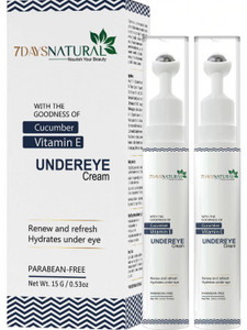 7days natural eye cream with vitamin eremove dark circles puffy eyes  wrinkles
