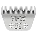 7FW Dog Grooming Blade,Compatible with Andis,Oster A5,Wahl km10 Clippers
