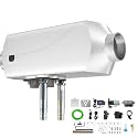 8KW Parking Fuel Air Heater Water Heater Integrated Machine, 12V Diesel Heater with LCD Switch Display, Diesel Air Heater with Repair Kit, for Car, Truck, Garage,Boat, RV and Outdoor Places