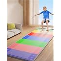 7mm Thick, ColorStanding Jumping Mat Long Jump Practice Mat, Exercise Measuring Pad, Extra Long Training Board, Standing Long Jump Test Tool, for Gym School Home(300x100cm)