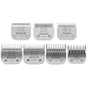 7Pcs Dog Grooming Blades Set,Compatible with Andis,OsterA5,Wahl KM10 Series